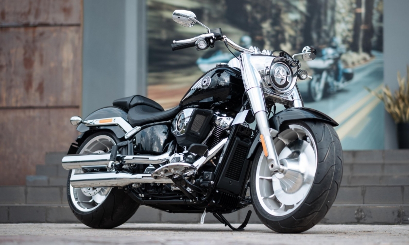 Chi tiết thiết kế Harley-Davidson Fat Boy Gray Ghost