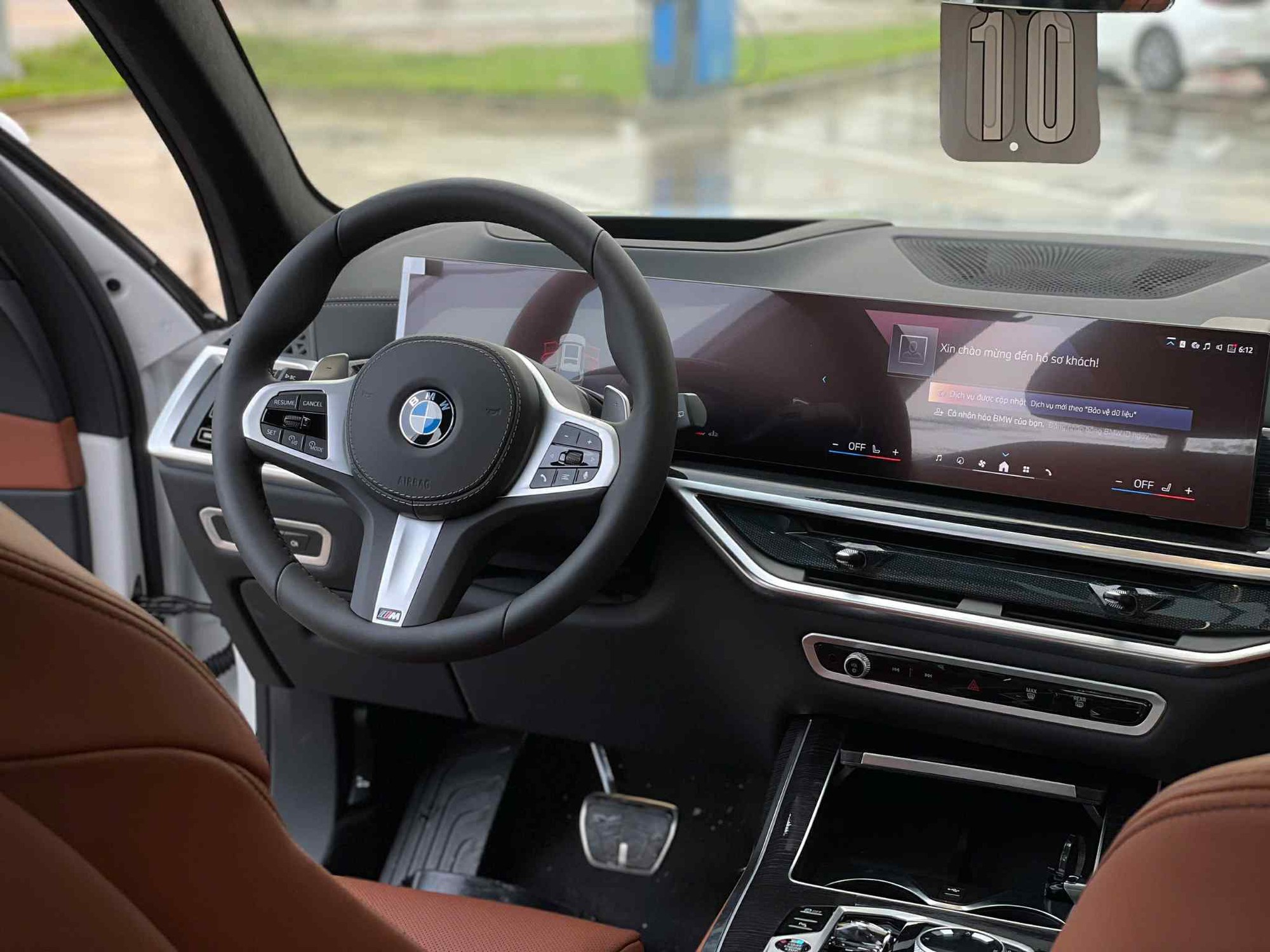 Khoang lái tiện nghi của BMW X7