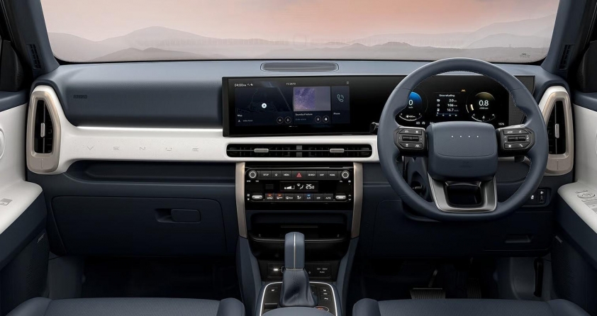 Nội thất Hyundai Venue 2026 hiện đại