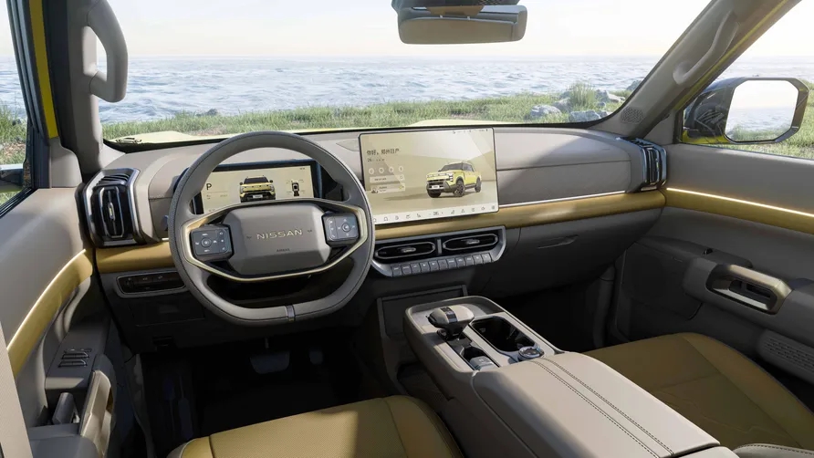 Khoang lái sang trọng và tiện nghi