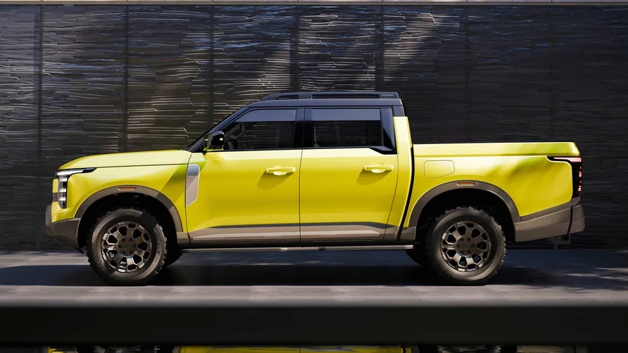 Phong cách khỏe khoắn, hiện đại của xe bán tải