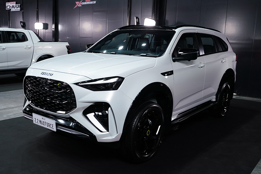 Các góc nhìn Isuzu mu-X 2026