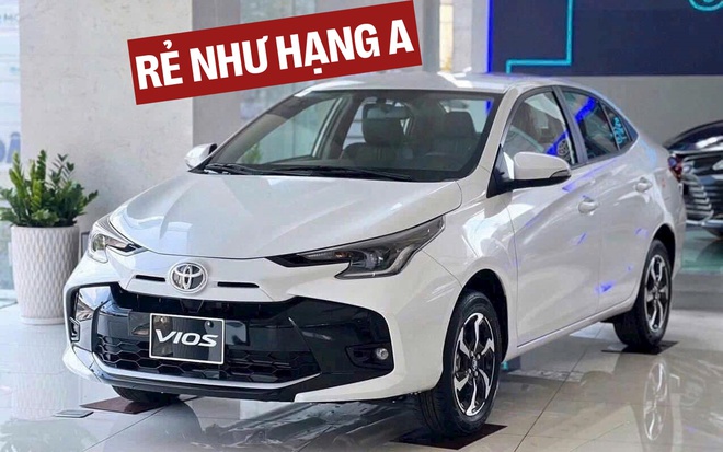 Toyota Vios giảm giá tại Việt Nam