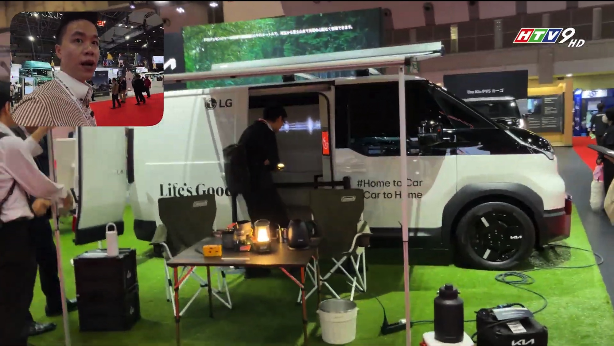 Isuzu Future Mobile Museum concept phòng họp di động Không gian phòng họp hiện đại trên ô tô concept