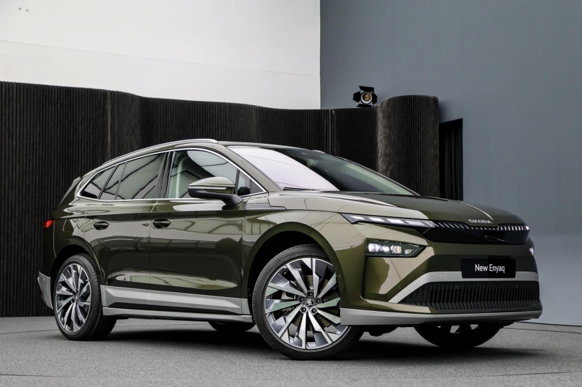Thiết kế hiện đại của Skoda Enyaq nâng cấp