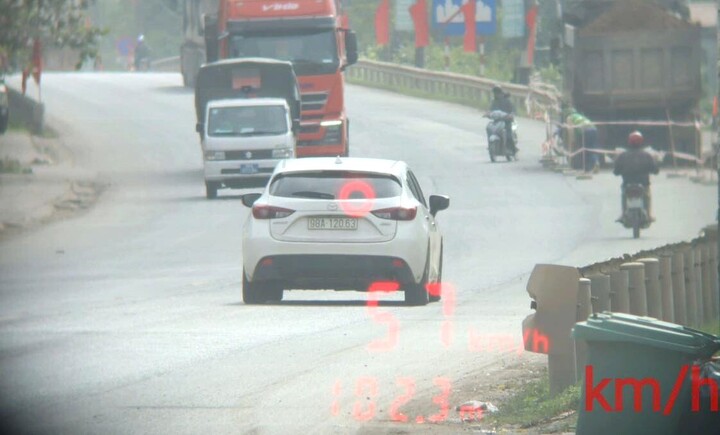 Danh sách 395 xe bị phạt nguội tuần đầu tháng 11 ở Bắc Ninh- Ảnh 2. Ô tô chạy quá tốc độ quy định