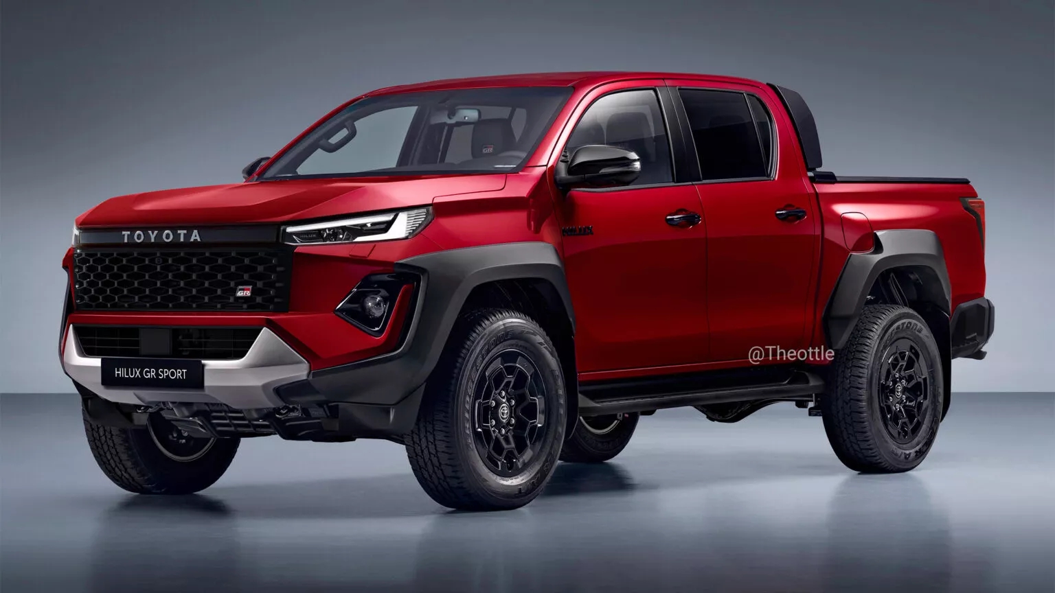 Hilux GR Sport hầm hố hơn