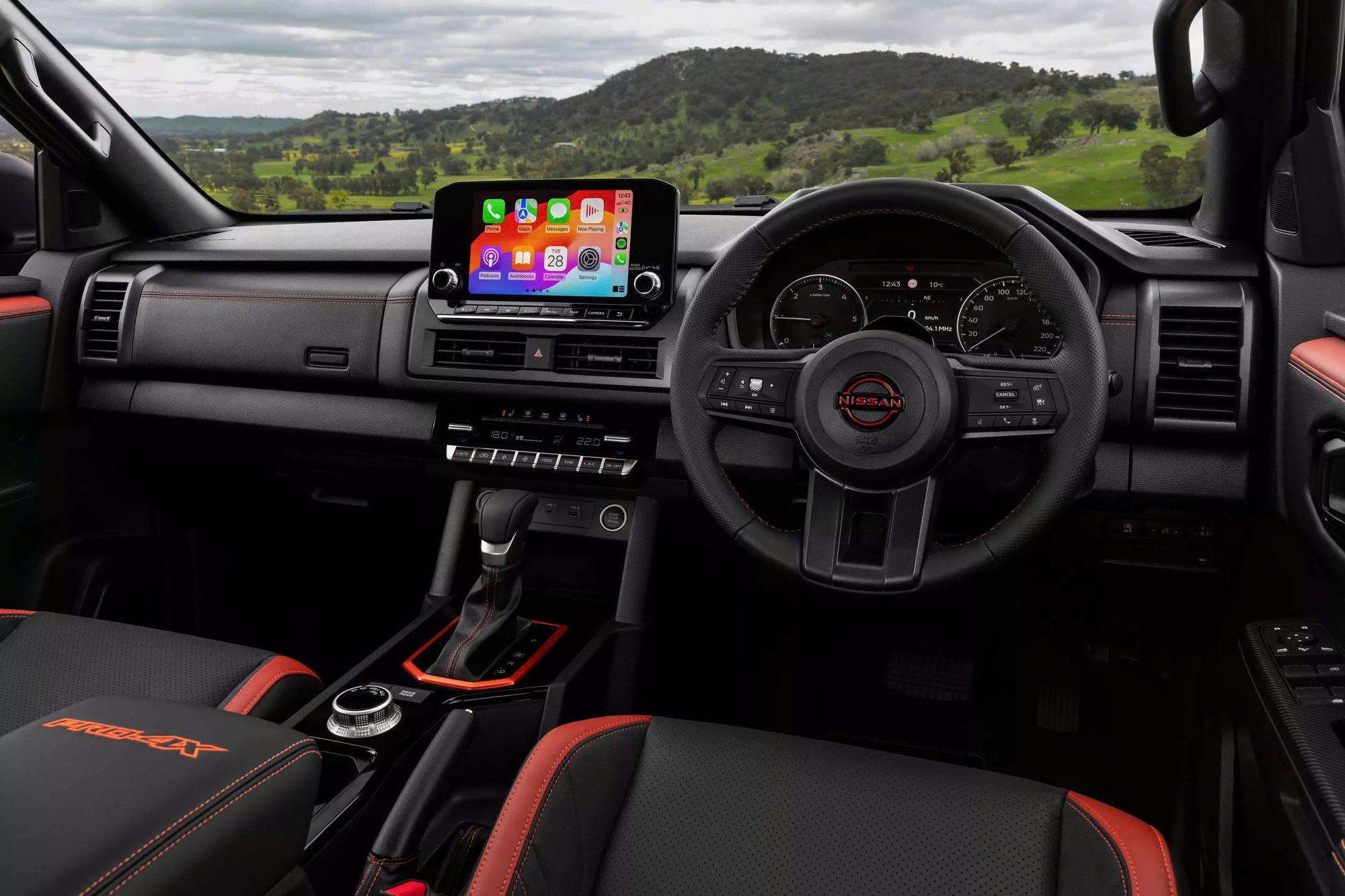 Nội thất Nissan Navara