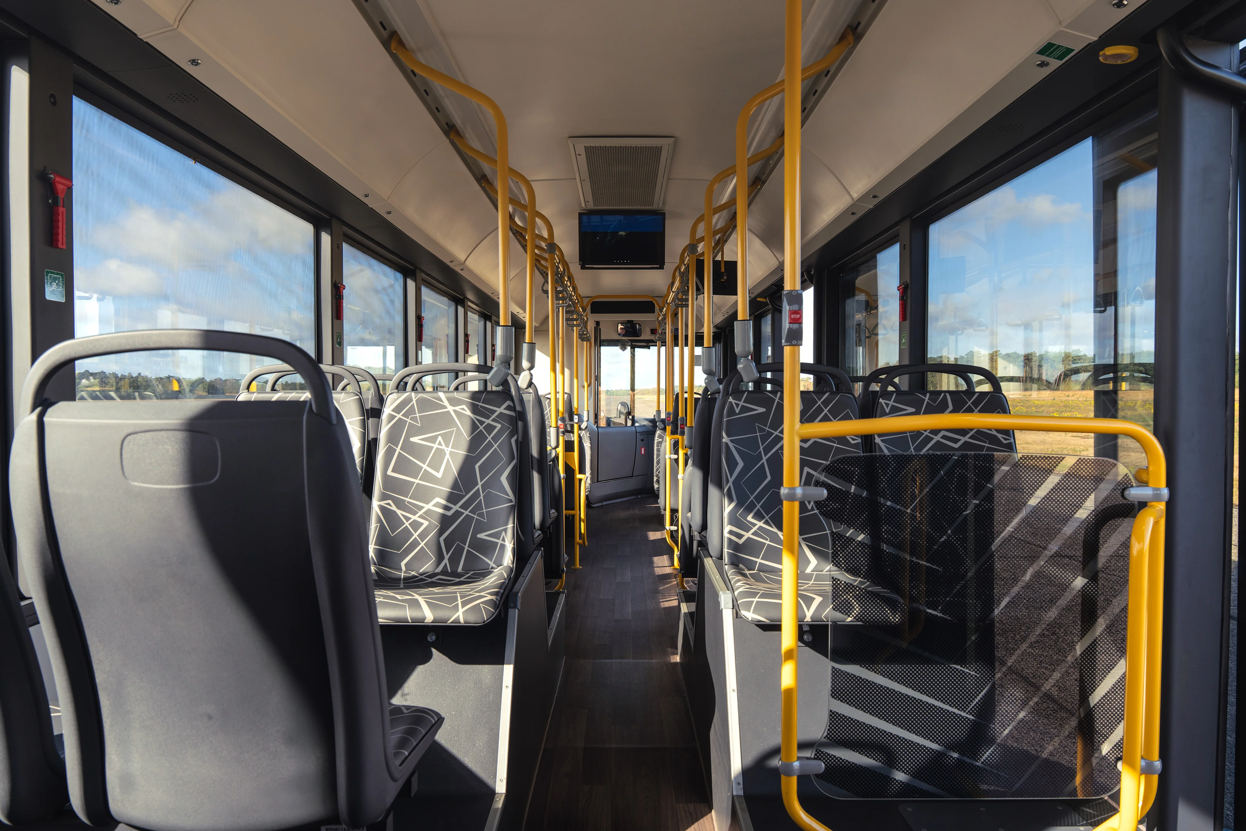 Nội thất VinFast EB 12. Nội thất hiện đại của xe buýt điện EB 12