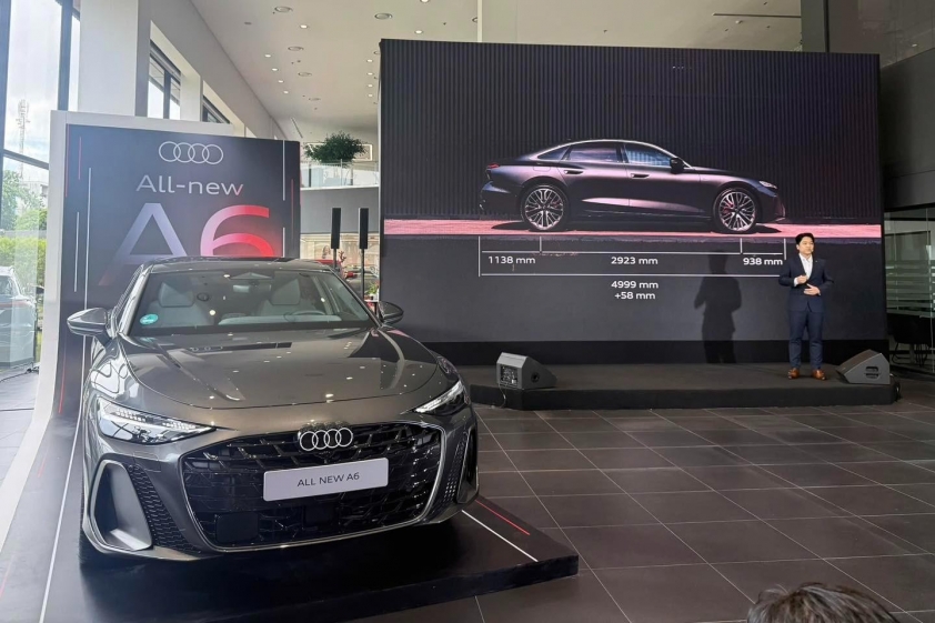 Audi A6 thế hệ mới trình làng khách Việt: Sedan hạng sang nhập Đức thách thức E-Class và 5-Series Audi A6 thế hệ mới tại Việt Nam