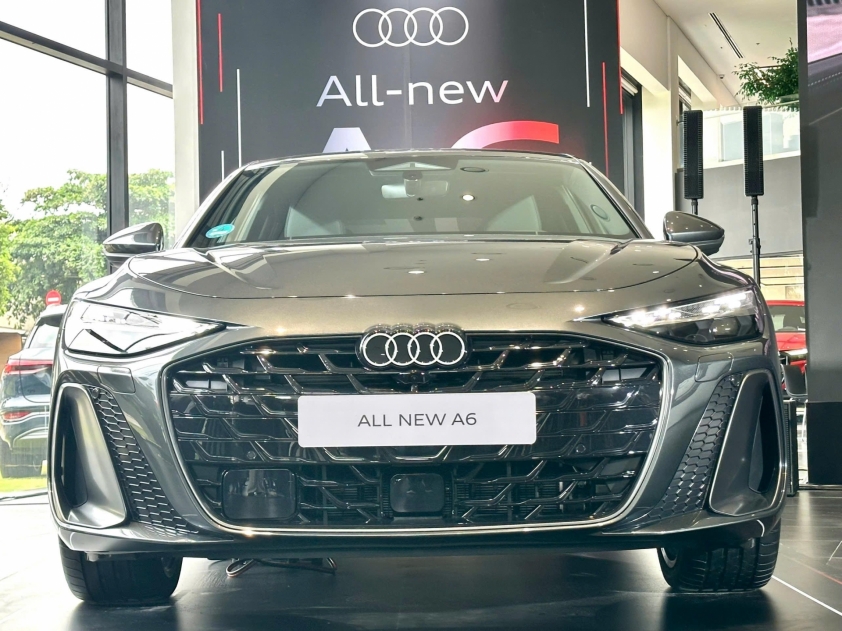 Ngoại thất thể thao của Audi A6 thế hệ mới Thiết kế ngoại thất Audi A6 2026