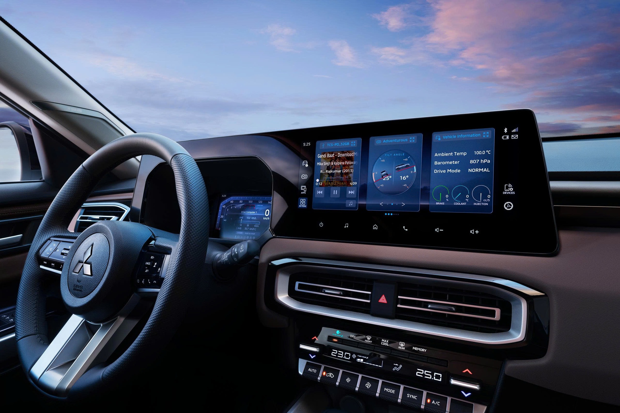 Nội thất Mitsubishi Destinator Không gian nội thất Mitsubishi Destinator