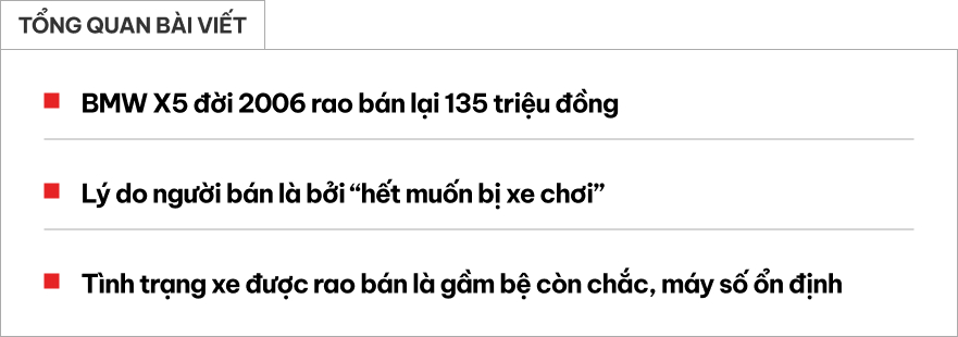 Hình ảnh tổng thể BMW X5 đời 2006