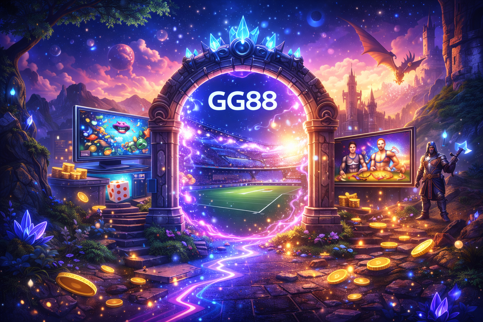 Thế giới game hấp dẫn GG88 – Nơi cảm hứng giải trí được mở rộng không giới hạn