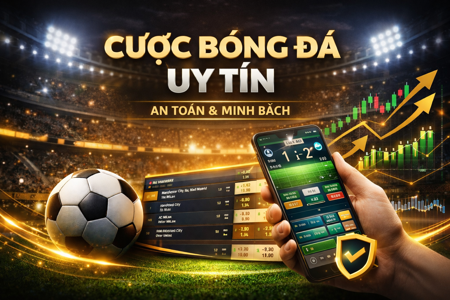 Cược bóng đá an toàn và minh bạch