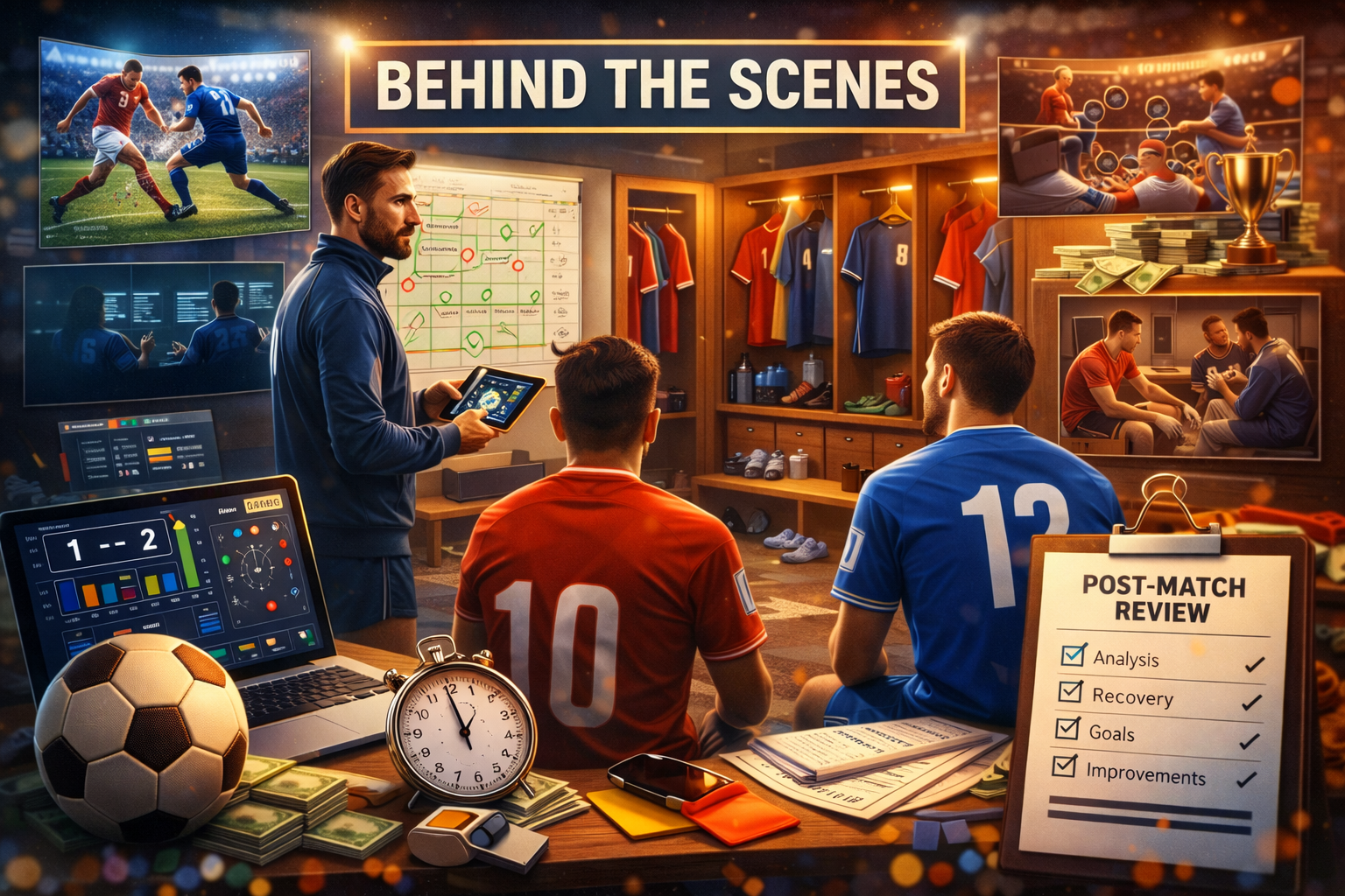 Hậu trường bóng đá chuyên nghiệp
