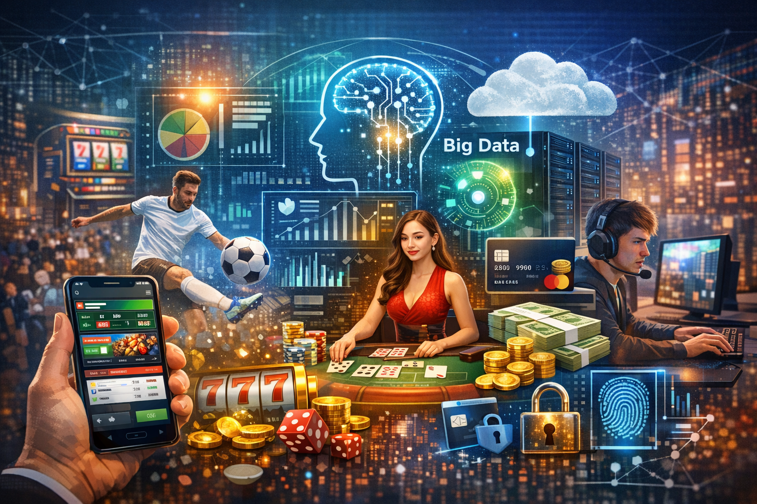 Thị trường cá cược số hoá